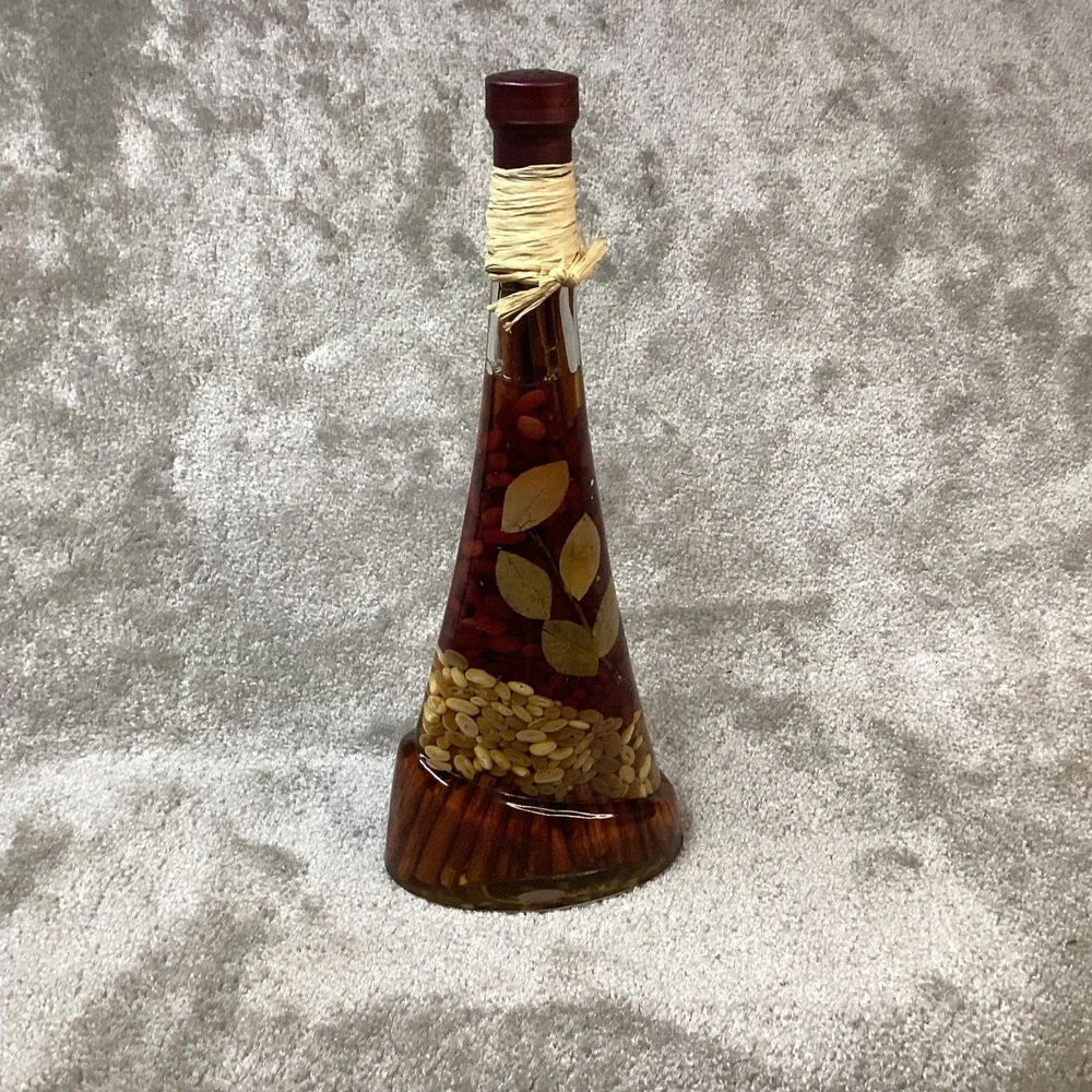 Shonefields Infused Vinegar/ Oil Decorative Bottle Kitchen Herbs Sculpture Art